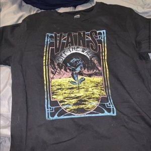 VANS black graphic tee